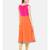 Ethnicity Women Orange Sleeveless Kurta