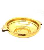 E-handicrafts Brass urli Bowl (14 inches)