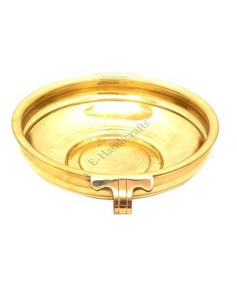 E-handicrafts Brass urli Bowl (20 inches) 3