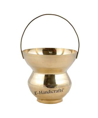 E-Handicrafts Pure Brass ashwani for holy Worship 2