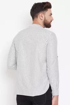 White plain pure cotton men-kurtas