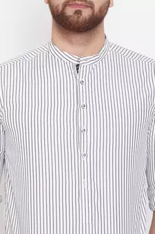 White plain pure cotton men-kurtas