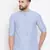 Blue plain pure cotton men-kurtas