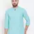 Multicolor plain pure cotton men-kurtas