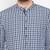 Blue plain pure cotton men-kurtas
