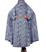 Justkartit Casual Wear Printed Viscose Lycra Chaderi Abaya Burqa for Women