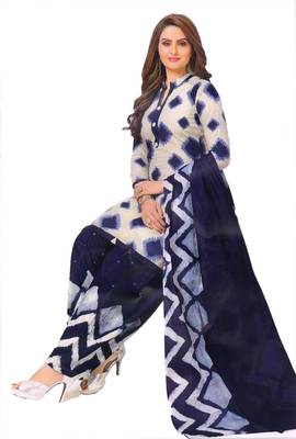 Multicolor printed crepe salwar 1