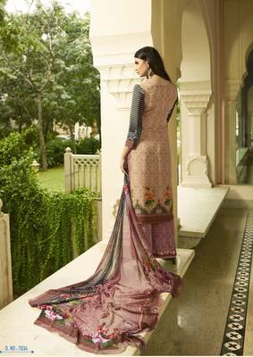 Multicolor digital print crepe salwar 2