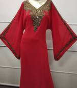 Arabic Farasha Maxi Dress Cocktail Party Gown Gandoura Robe Dress