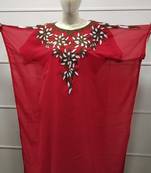 Henna Party Gown Jasmine Designer Farasha Aztec Boho Khaleeji Thobe Dress 