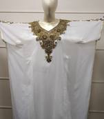 Kurdish Dress Crystal Luxe Dubai Gown Kaftan Traditional Arabic Abaya