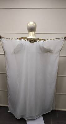 Kurdish Dress Crystal Luxe Dubai Gown Kaftan Traditional Arabic Abaya 3