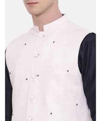 Mayank Modi Baby Pink Embroidered Jacket 2
