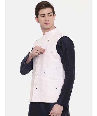 Mayank Modi Baby Pink Embroidered Jacket 3