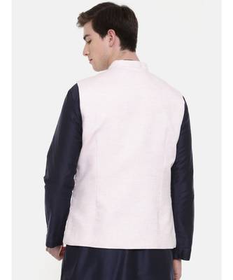 Mayank Modi Baby Pink Embroidered Jacket 5
