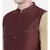 Mayank Modi Chocolate Brown Embroidered Silk Jacket