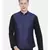 Mayank Modi Navy Blue Silk Embroidered Jacket