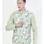 Mayank Modi Linen Green Printed Jacket