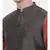 Mayank Modi Charcoal Grey Classic Nehru Jacket