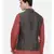 Mayank Modi Charcoal Grey Classic Nehru Jacket