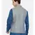 Mayank Modi Blue Linen Jaquard Jacket