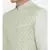 Mayank Modi Linen Green Printed Nehru Jacket