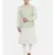 Mayank Modi Linen Green Printed Nehru Jacket