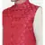 Mayank Modi Silk Jaquard Red Pink Jacket