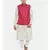 Mayank Modi Silk Jaquard Red Pink Jacket