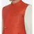 Mayank Modi Classic Cut Linen Silk Orange Jacket
