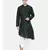 Mayank Modi 100% Linen Green Kali Kurta