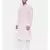 Mayank Modi Pink Linen Embroidery Kurta