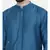 Mayank Modi Blue Cotton Satin Hand Embroidery Kurta