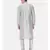 Mayank Modi Silver Grey Embroidery Kurta