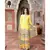 Charu parashar Yellow printed kurta with printed sharara and dupatta