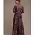 Charu Parashar Blue printed long jacket