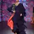 Charu Parashar Navy blue hand embellished jacket style net handwork blouse and flare dress