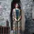 Charu Parashar Teal printed front open long cape with top and sharara