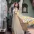 Charu Parashar Cream printed front open long cape with top and sharara