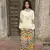 Charu parashar Cream printed flare sleeve kurta with printed sharara and dupatta