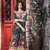 Charu parashar Teal printed kaftan