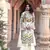 Charu parashar Cream printed kurta with sharara and dupatta