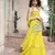 Charu parashar Yellow printed sleveless kurta with sharara and dupatta