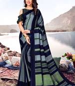 Multicolor Jute Cotton Jute Sarees