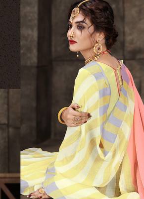 Lime Cotton Silk Cotton Silk Sarees 2