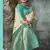 Teal Jacquard Silk Deisgner Saree