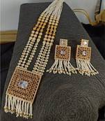 White crystal necklaces