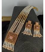 Pink crystal necklaces