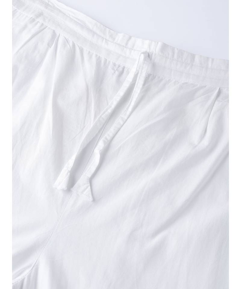 Ada Hand Embroidered Peach Cotton Lucknow Chikankari Women Kurta with Palazzo Set - A100017