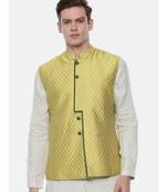 Classic Pattern Silk Jaquard Modi Jacket